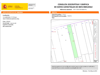 Local en Calle Ángel Guimerà  Número 209  , Terrassa Barcelona